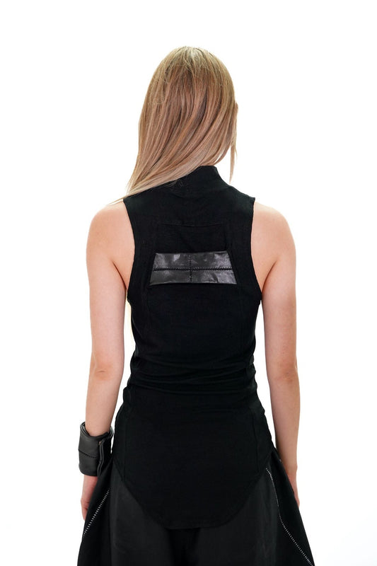 CROSS STITCH TANK TOP HIGH
